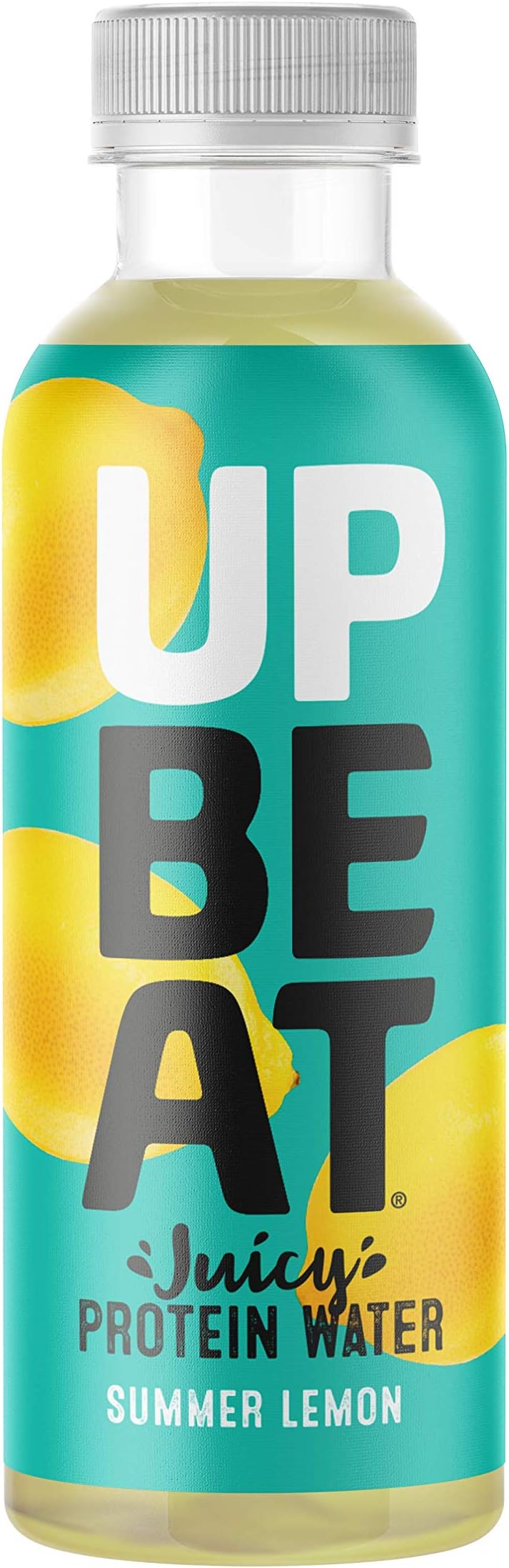 UPBEAT Juicy Protein Water 6X 500ml | High Protein, Zero Sugar, Energising B Vitamins | Summer Lemon
