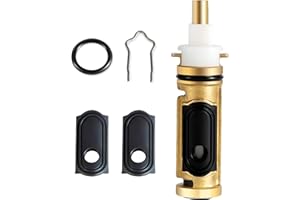 TANXURY 1222HD Replacement Cartridge, for Moen Commercial Cartridge, Brass Heavy Shower Cartridge Replacement Compatible with Posi Temp One-Handle Tub Showers or Shower Faucet