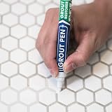 Rainbow Chalk Grout Pen White 7ml - Water-Based Tile Grout Repair view 8