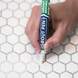 Grout Pen White Tile Paint Marker: Waterproof Grout