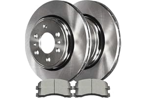 AUTO SHACK AutoShack Front Brake Kit Rotors and Ceramic Pads Pair of 2 Driver and Passenger Side Replacement for 2010-2017 Ford F-150 Expedition 2010-2017 Lincoln Navigator 3.5L 5.0L V6 4WD AWD RWD CBO641551414