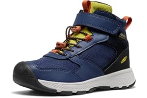 KEEN unisex-child Skua Mid Height Durable Easy On Comfortable Waterproof Hiking Boots