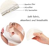 PHOGARY 14 PCS Washable Bamboo Nursing Pads with Bag & Laundry Bag view 3