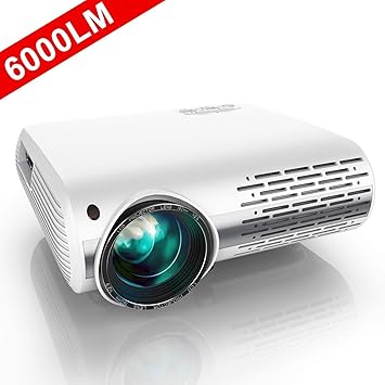 Proyector, YABER Proyector Full HD 1080P 6000 Lúmenes Proyector ...