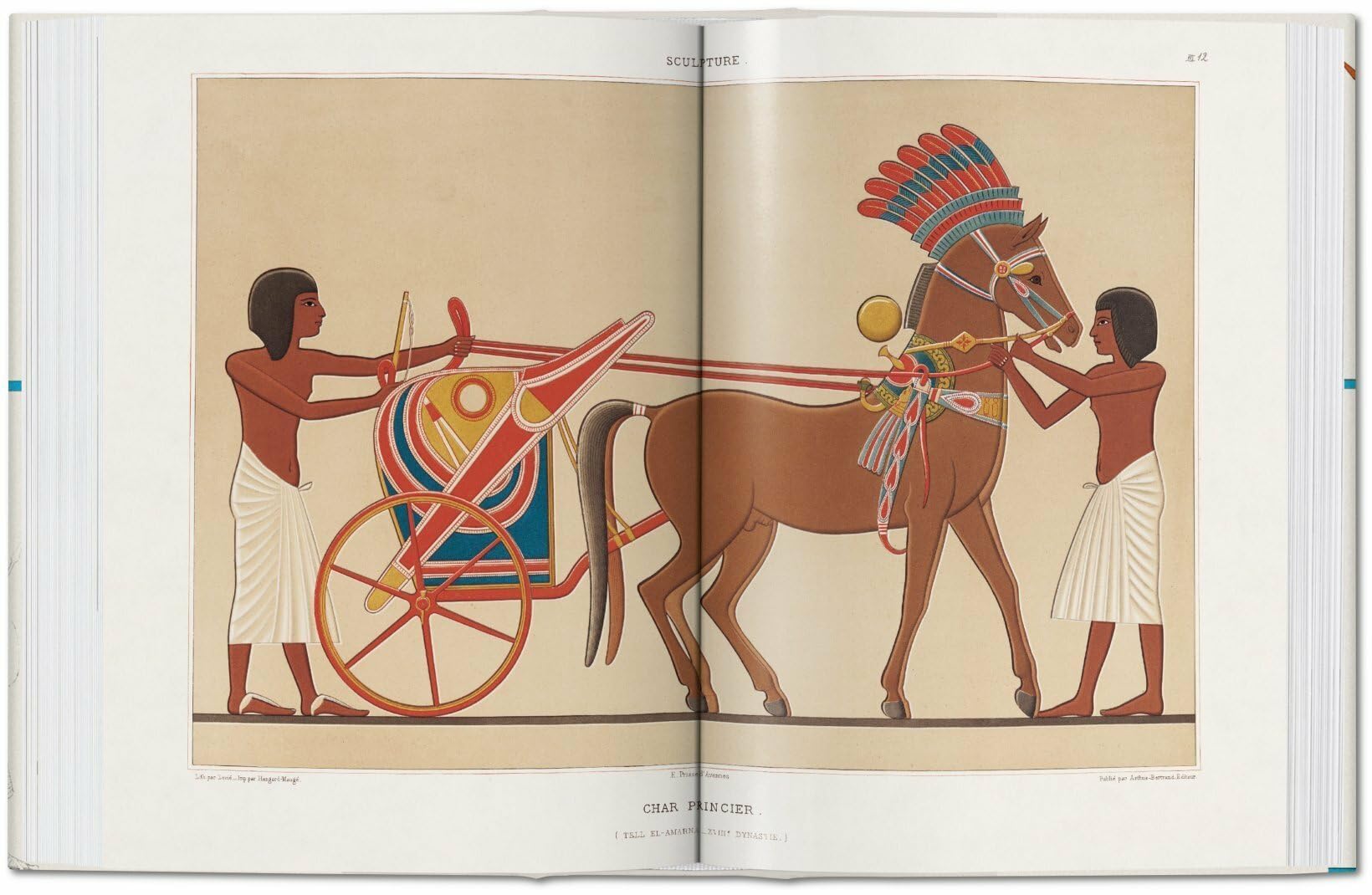 Prisse d'Avennes. Egyptian Art (Bibliotheca Universalis) (Multilingual Edition)