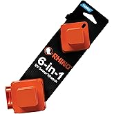 Camco RhinoFLEX 6-in-1 Camper/RV Sewer Wrench - Compatible with 3-Inch and 4-Inch Male or Female Sewer Clean-out Plugs, Slott
