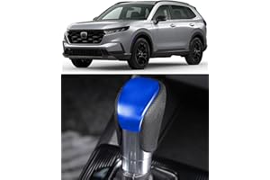 ANTBOOBOO for Honda Civic 2022-2025, for CRV CR V 2023 2024 2025, Accord 2018-2025 Automatic Transmission CVT Gear Shift Knob Cover Trim Protector Sticker Sport Style - Piece Blue