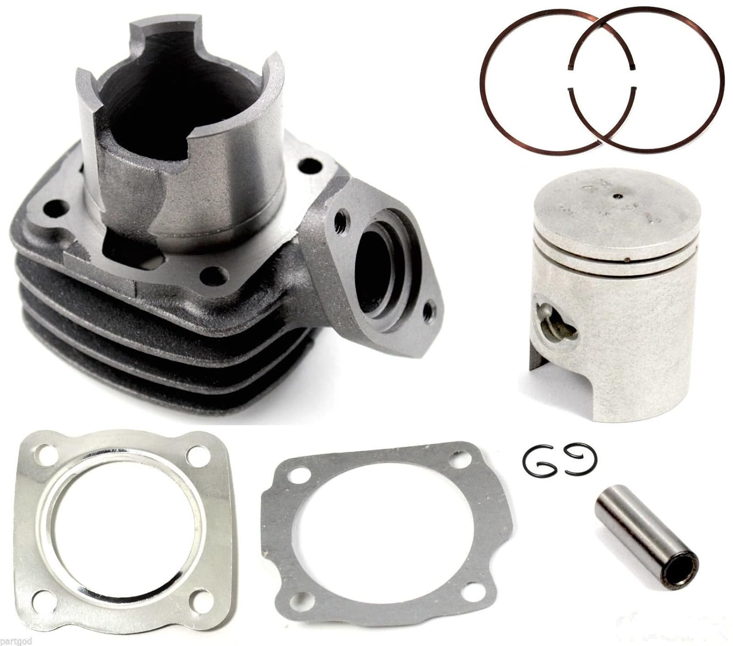 Cylinder Piston Ring Gasket Assembly Kit for 19841987 Honda Spree NQ50