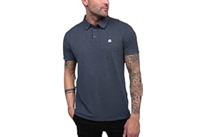INTO THE AM Polo Shirts for Men - Comfortable Fit Collared Shirt Men S - 4XL Fitted Short Sleeve Classic Golf Shirts