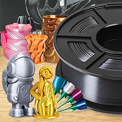 SUNLU Shiny Silk PLA Filament 1.75mm, Neatly Wound