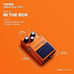 BOSS DS-1 Distortion | Compact Distortion Pedal