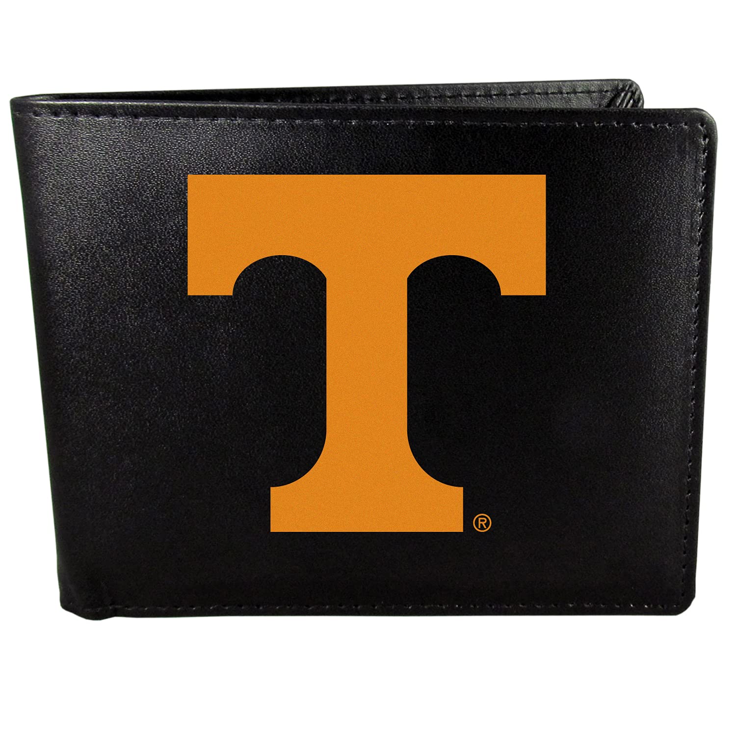 Siskiyou NCAA Sports Mens Tennessee Volunteers Bi-fold Wallet Large Logo One Size Black