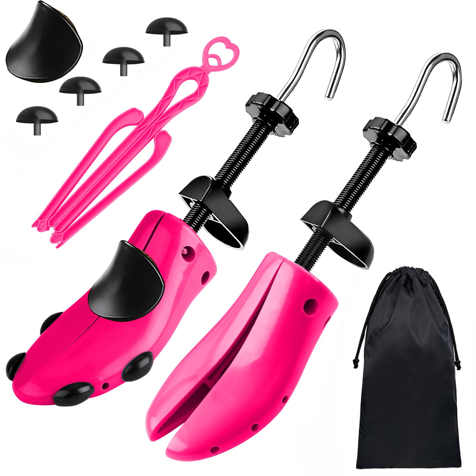 Photo 1 of ***(PARTIAL SET/ ONLY ONE SHOE HORN)***CHERAINTI Shoe Stretcher Women - Shoe Trees for Expander Widener, Adjustable Stretch Length and Width for Wide Feet