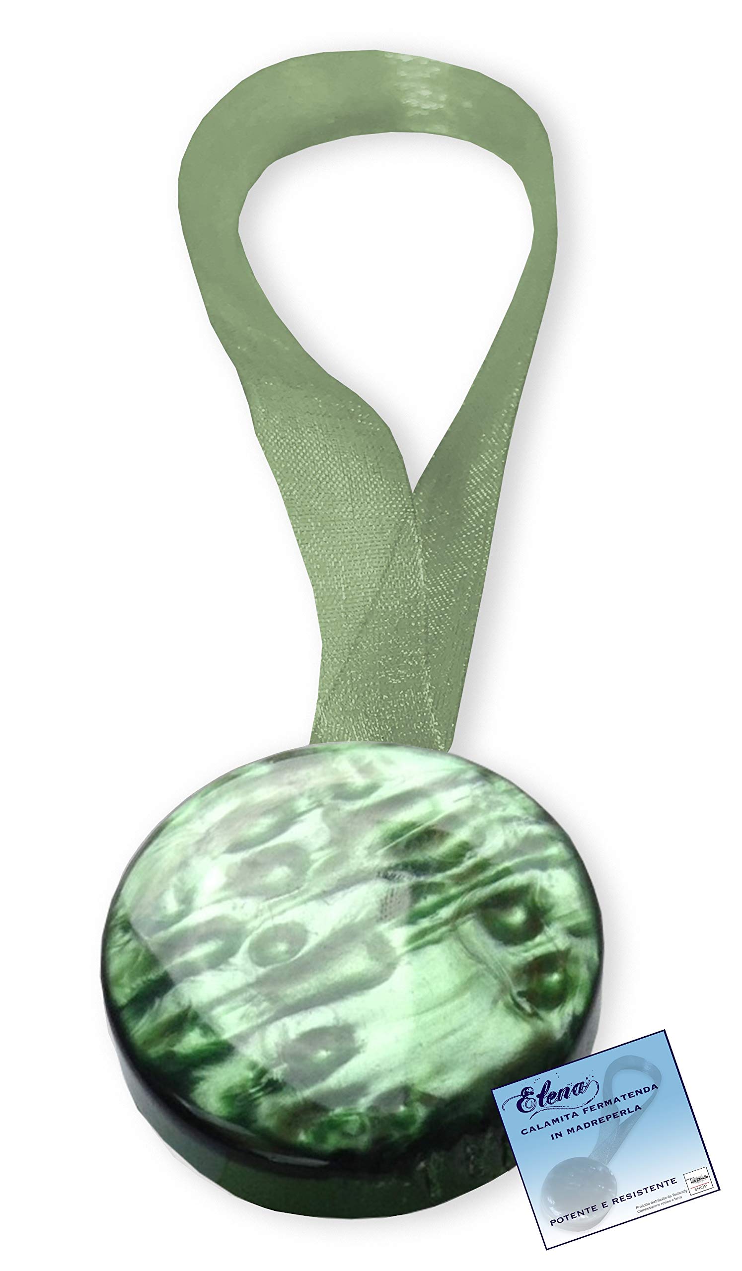 tex family Curtain Tie, Verdone, unca