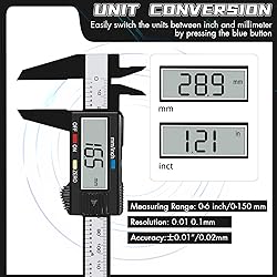 Simhevn Electronic Digital Calipers, inch and