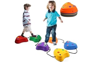 RORLAND Stackable Balance Stepping Stone Set of Sensory Toy