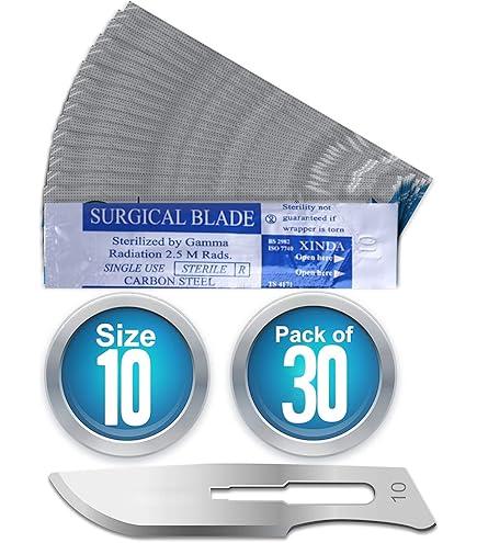Scalpel Blades 24 For Scalpel Handle 4 6 Dental Surgical Podiatry Tools