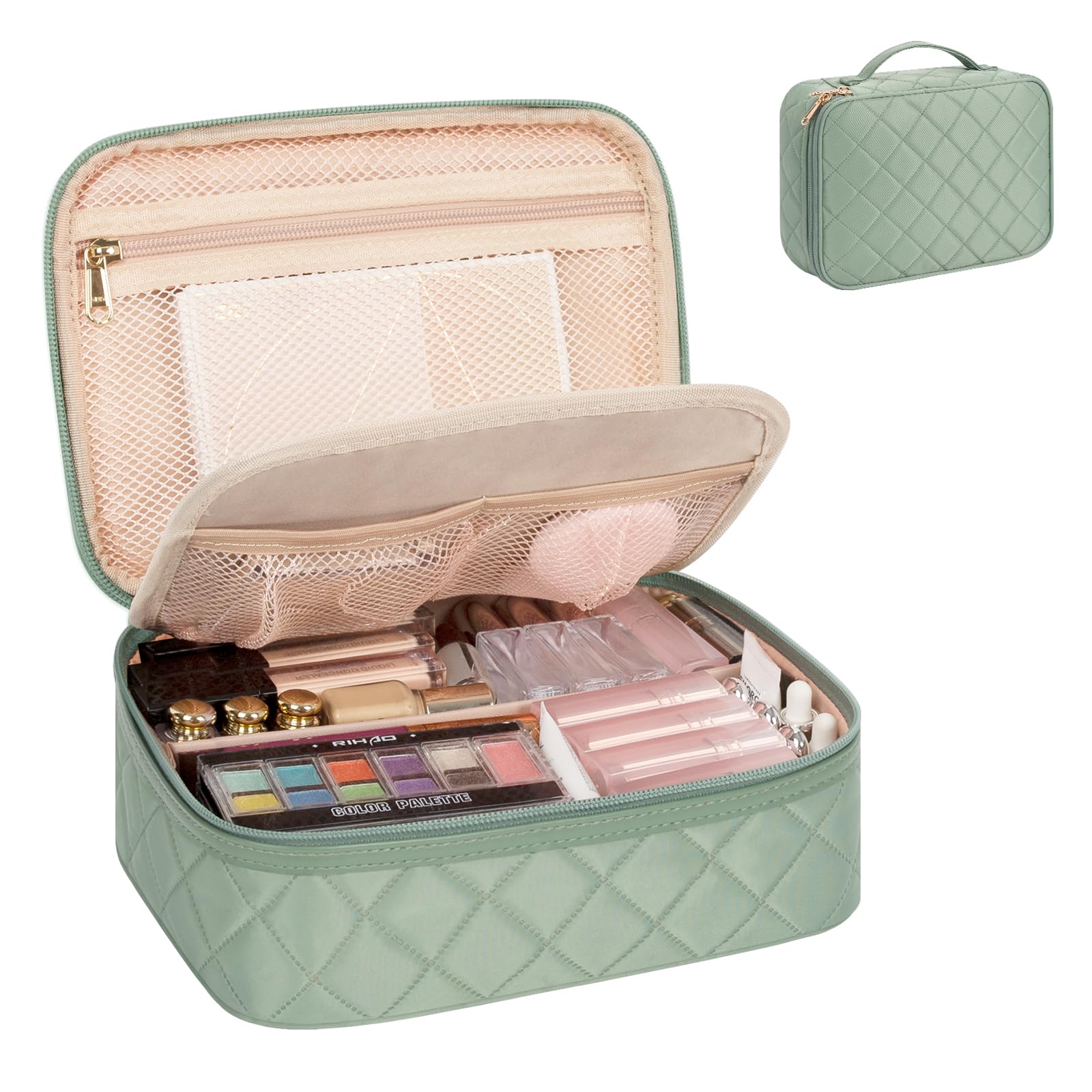 OCHEAL Makeup Bag, Cute Makeup Organizer Bag