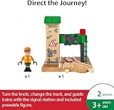 BRIO World Signal Station Wooden Railway Accessory Ages 3+ Compatible Sets view 3