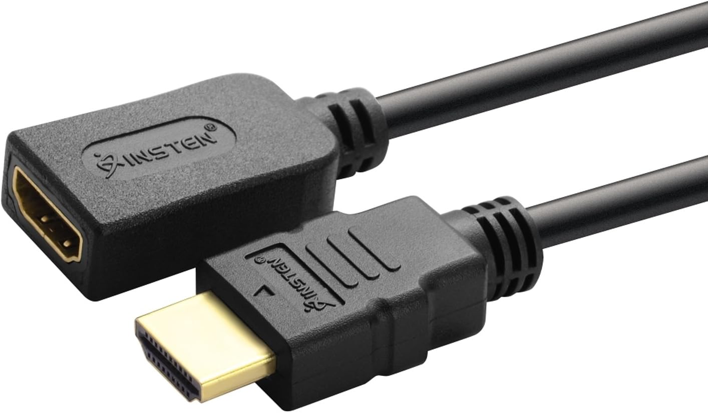 eforCity 247766 6-Feet Male to Female Extender Extension High Speed HDMI Cable
