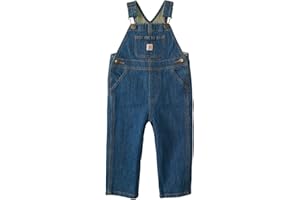 Carhartt Kid's CM8665 Washed Denim Bib Overall - Boys
