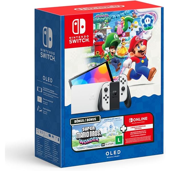 Console Nintendo Switch OLED Splatoon 3 Special Edition [ Edição
