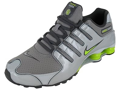 nike shox nz uomo argento