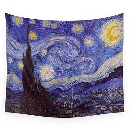 Resultado de imagen de van Gogh Starry Night tapestry