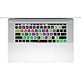 Ableton Live Shortcut Silicone Keyboard Cover for MacBook Air M2, MacBook Pro 13 M2; Pro 14 17 M1 MacBook Pro Touch Bar 13 15 Inch (A1989/A1706,A1990/A1707) 2016-2024