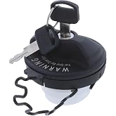 MotoRad Regular Locking Fuel Cap,Black | Replaces 12F20L 1394835 4164372 11290129 553201551D 31675 324 5795 35055 46356 RG795 EG853E MGC795 7031610 L952133.