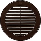 Vent Systems 4" Inch (Opening Dimensions) Brown