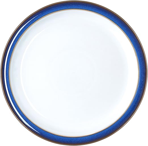 Denby Imperial Blue Dessert/Salad Plate 22 cm Amazon.co.uk Kitchen & Home