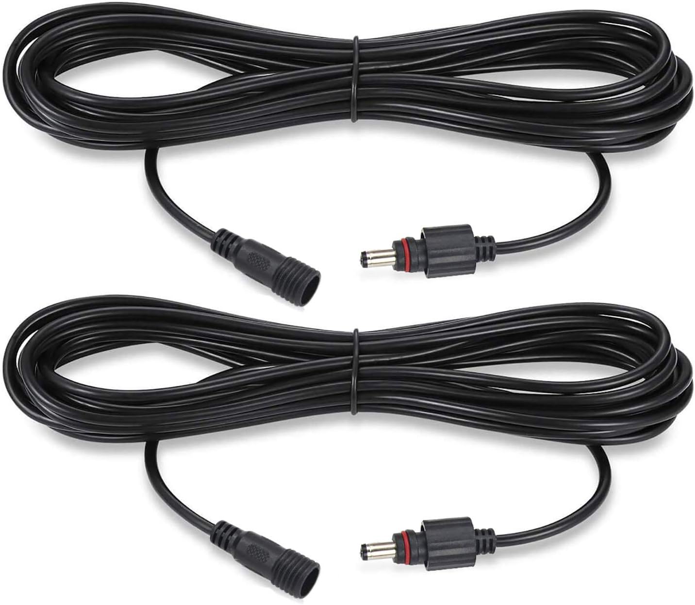 Extension Cable 5m 2 Pack, Extension Wire IP65 Waterproof 16.4ft only