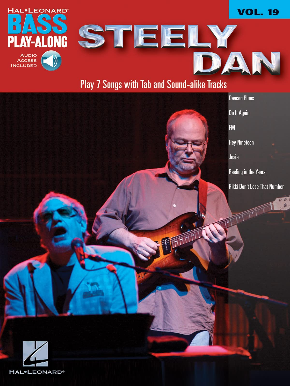 Bass Play Along Volume 19 Steely Dan Bgtr Tab Bk/Cd