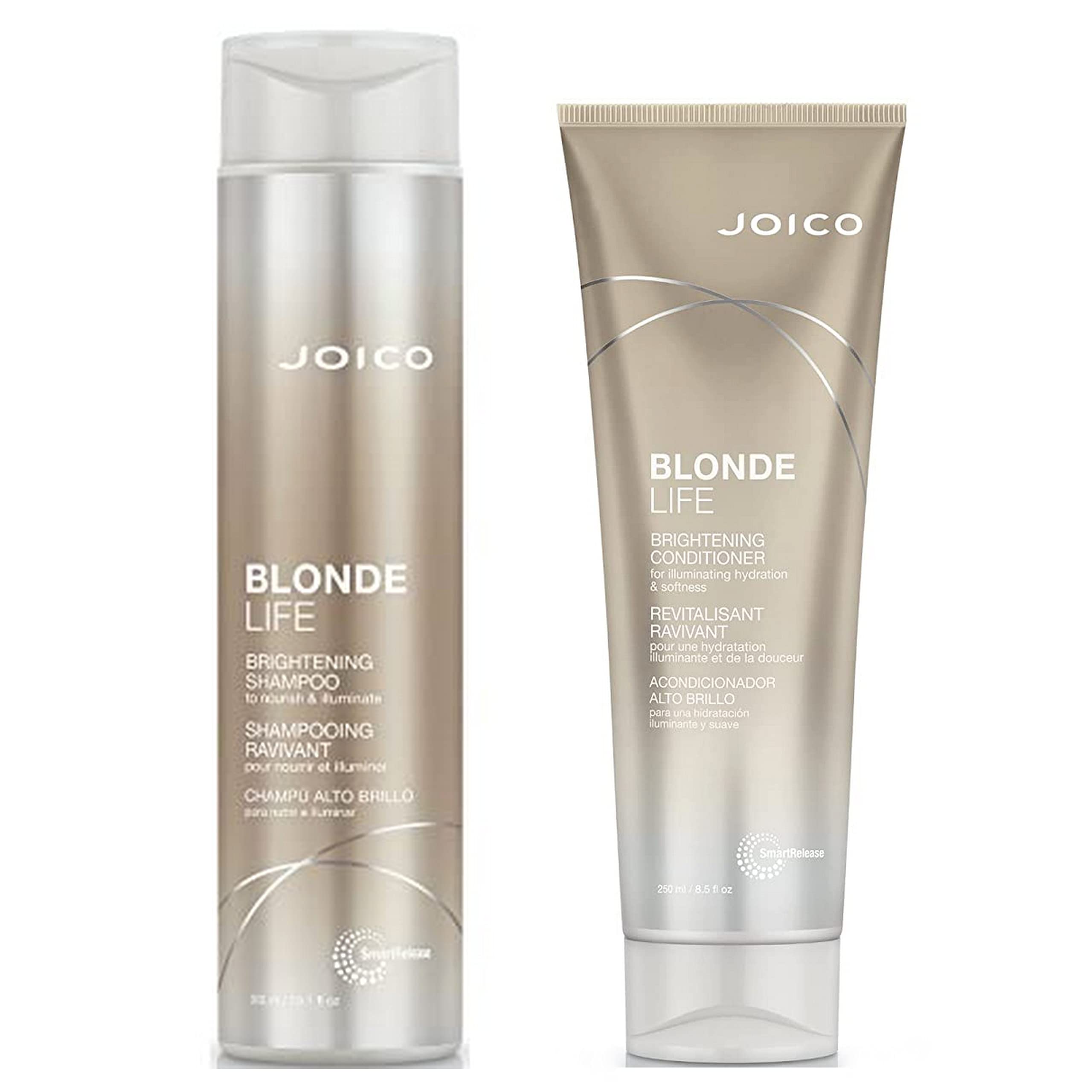 Joico Blonde Life Brightening Gift Set - Shampoo 300 ml + Conditioner 250 ml…