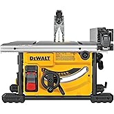 DEWALT 15 Amp 8-1/4 in. Compact Portable Jobsite Table Saw (DWE7485)