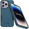 OtterBox iPhone 14 Pro Max (ONLY) Commuter Series Case - DONT BE BLUE (Blue), slim & tough, pocket-friendly, with port protec