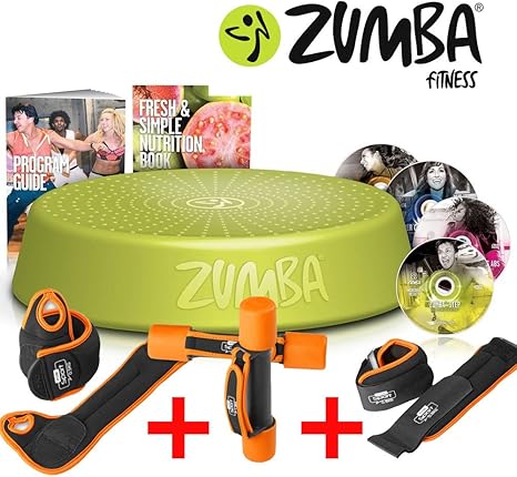 Zumba Fitness Incredible Results DVD Set + Step Rizer – + Fitness ...