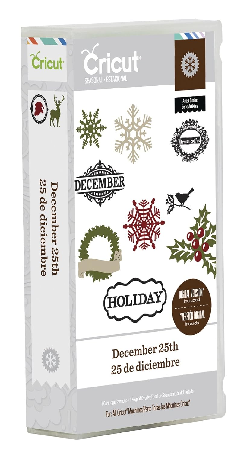 Cricut Seasonal Cartridge, December 25th