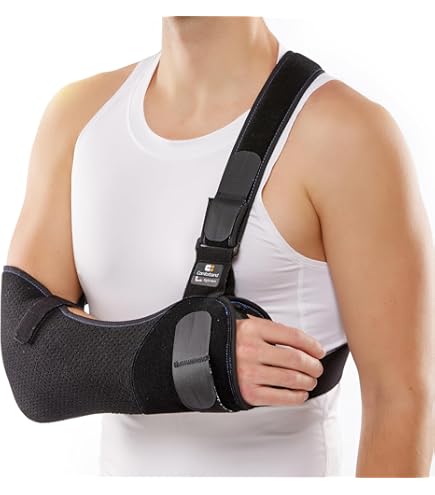 Amazon.com: DJO Global 79-84017 Clinic Shoulder Immobilizer