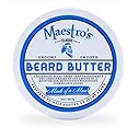 Maestro's Classic BEARD BUTTER | Anti-Itch, Extra Soothing, Hydrating Beard Creme For All Beard Types & Lengths- Mark of a Man Blend, 2 Ounce
