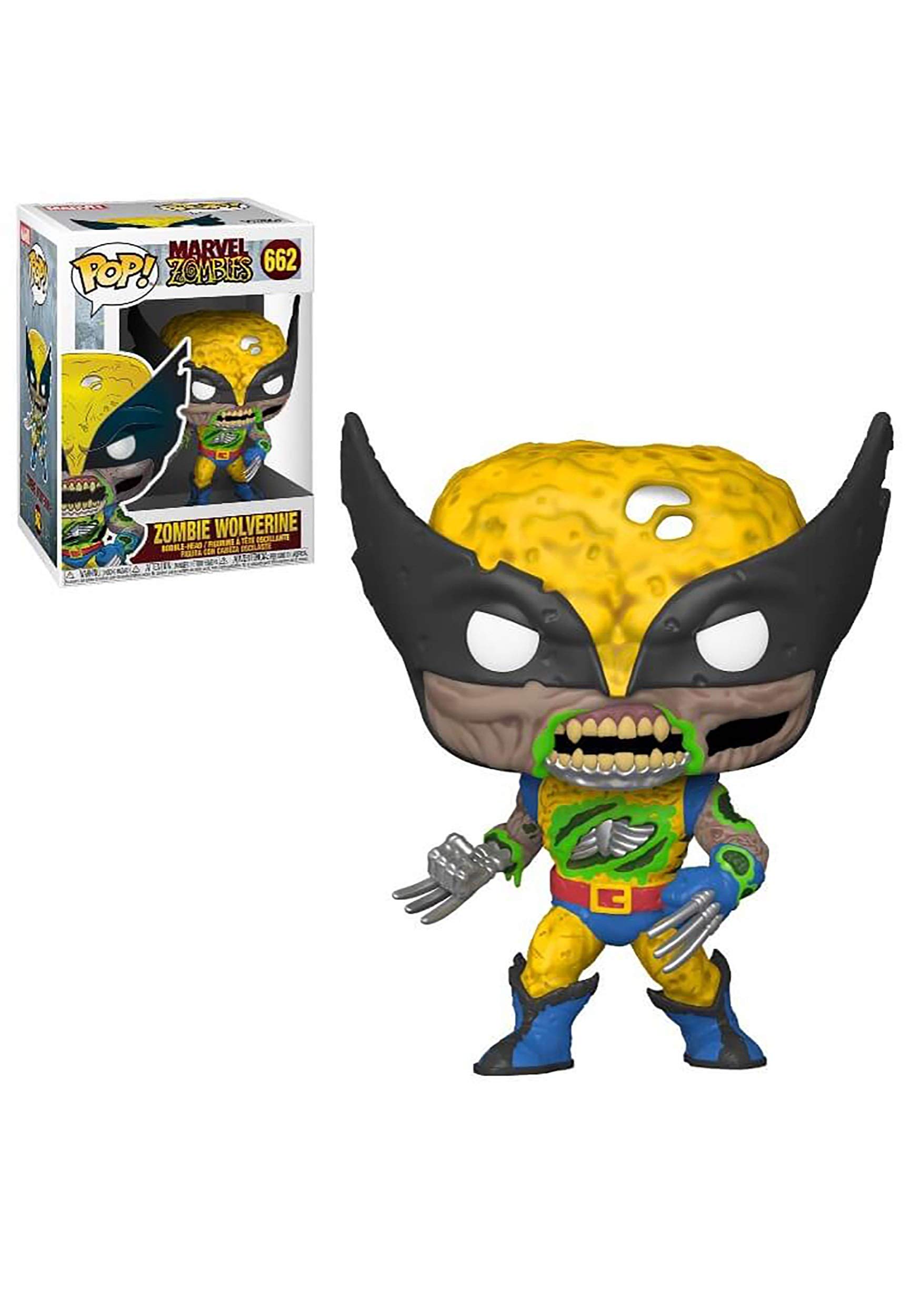 Funko POP! Marvel Zombies-Wolverine - Collectable Vinyl Figure - Gift Idea - Official Merchandise - Toys for Kids & Adults - Comic Books Fans - Model Figure for Collectors and Display