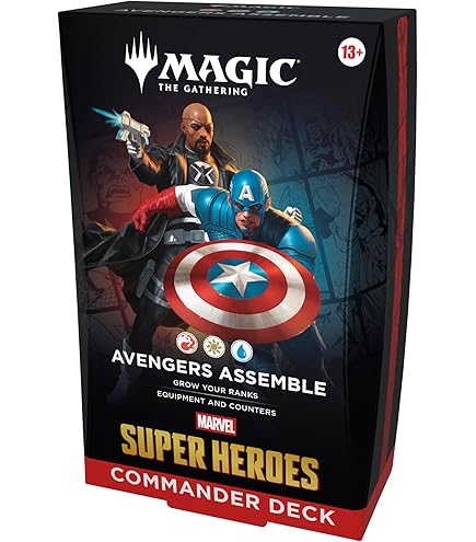 Amazon.com: MTG Secret Lair: Secret Lair x Marvel's Captain