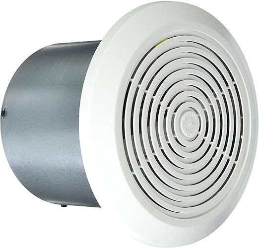 1 Piece 7" Ventline Bath Exhaust Fan w/White Cover for Mobile Home