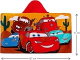 Disney Cars Hooded Towel 100% Cotton Kids Poncho Beach Bath Wrap view 4
