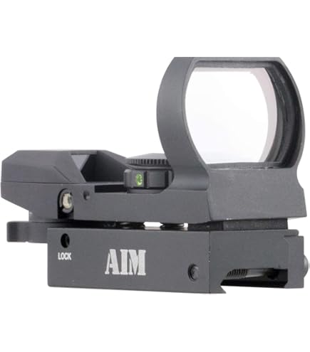実物 AIM SPORTS 1X34mm ドットサイト 4種レティクル搭載 実物