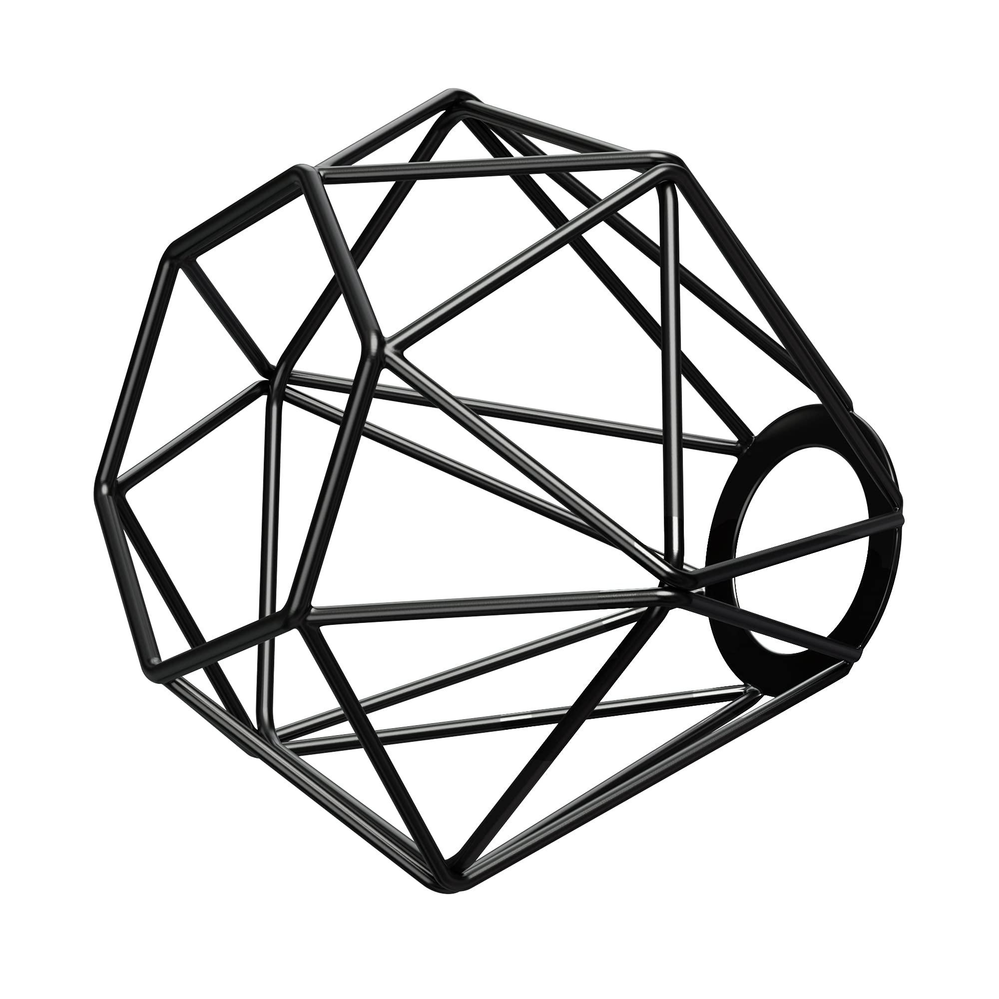 ledscom.de Cage lampshade, Black, E27 / E14, 160mm Ø — image 1