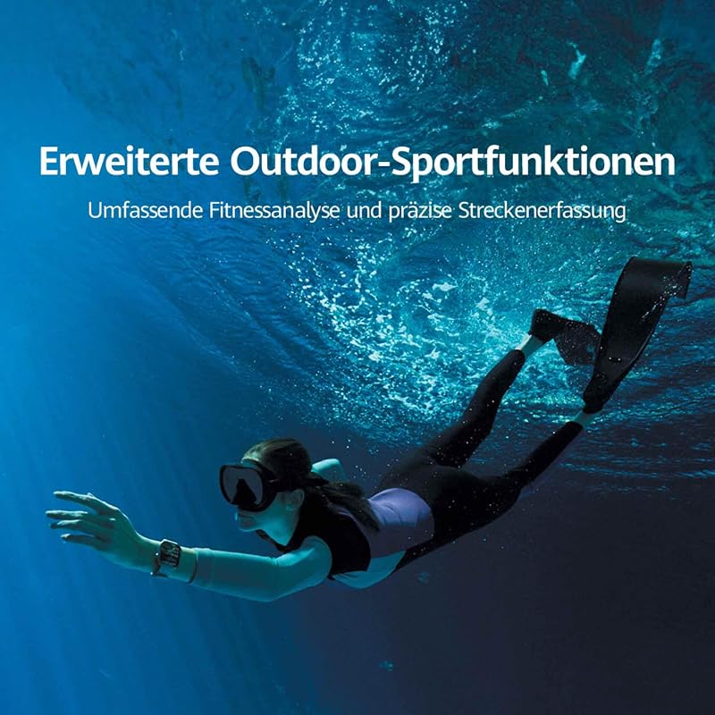 Watch FIT 4 Pro Smartwatch, GPS, Fitness Tracker mit EKG, Schwarz