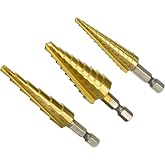 Titan 16503 3-Piece Step Drill Set
