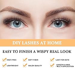 B&Qaugen Lash Clusters 40D-C-9-16MIX Individual
